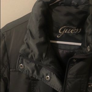 GUESS Long Puffer Jacket